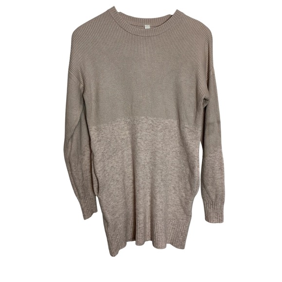 lululemon athletica Sweaters - Lululemon Small Restful Intention Sweater Pink Bliss Long Line Sweater Pockets